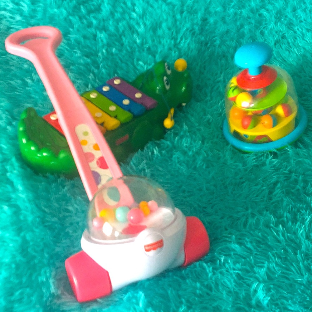 VINTAGE FISHER PRICE TOYS